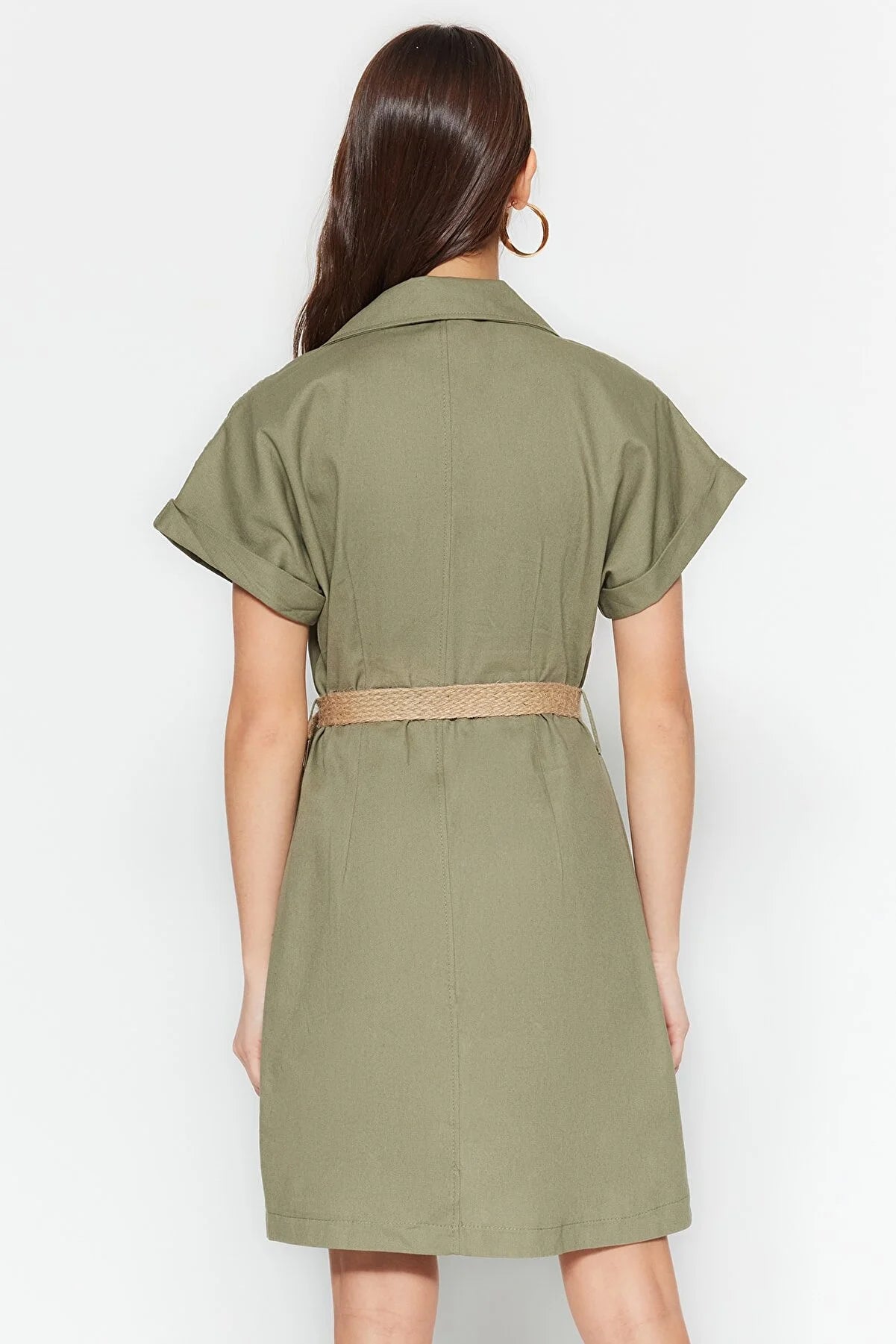 Dress - Khaki - Blazer dress