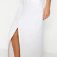 Skirt - White - Maxi