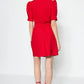 Dress - Red - Blazer dress