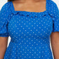 Plus Size Dress - Dark blue - A-line