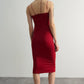 Dress - Burgundy - Bodycon