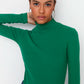 Blouse - Green - Slim fit