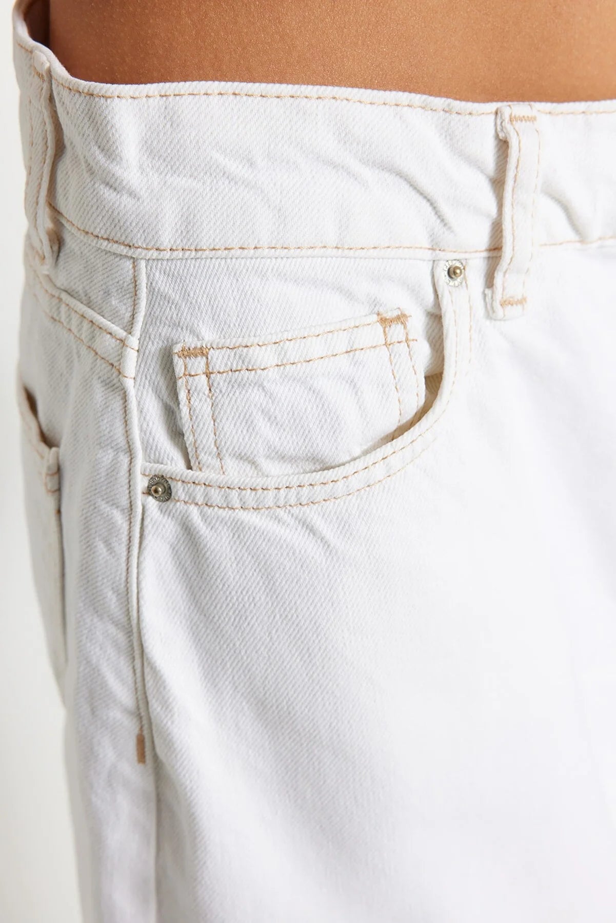 Skirt - White - Maxi