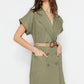 Dress - Khaki - Blazer dress