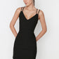 Black Back Detailed Dress