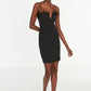 Black Otrish Detailed Dress