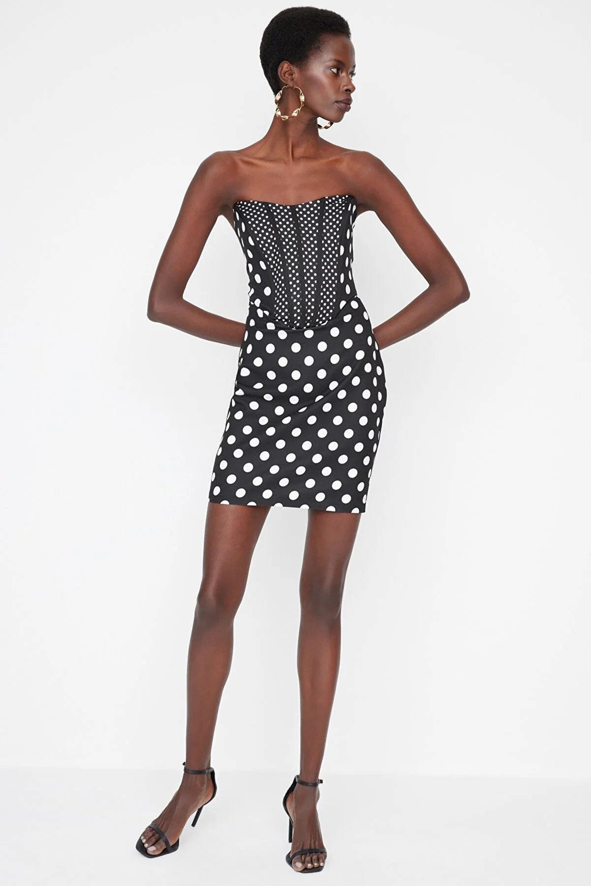 Polka Dot Patterned Underwire