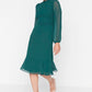 Green Ruffle Dress
