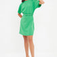Green Belted Dress