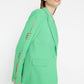 Green Accessory Detailed Jacket