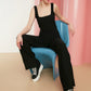 Black Knitted Jumpsuit