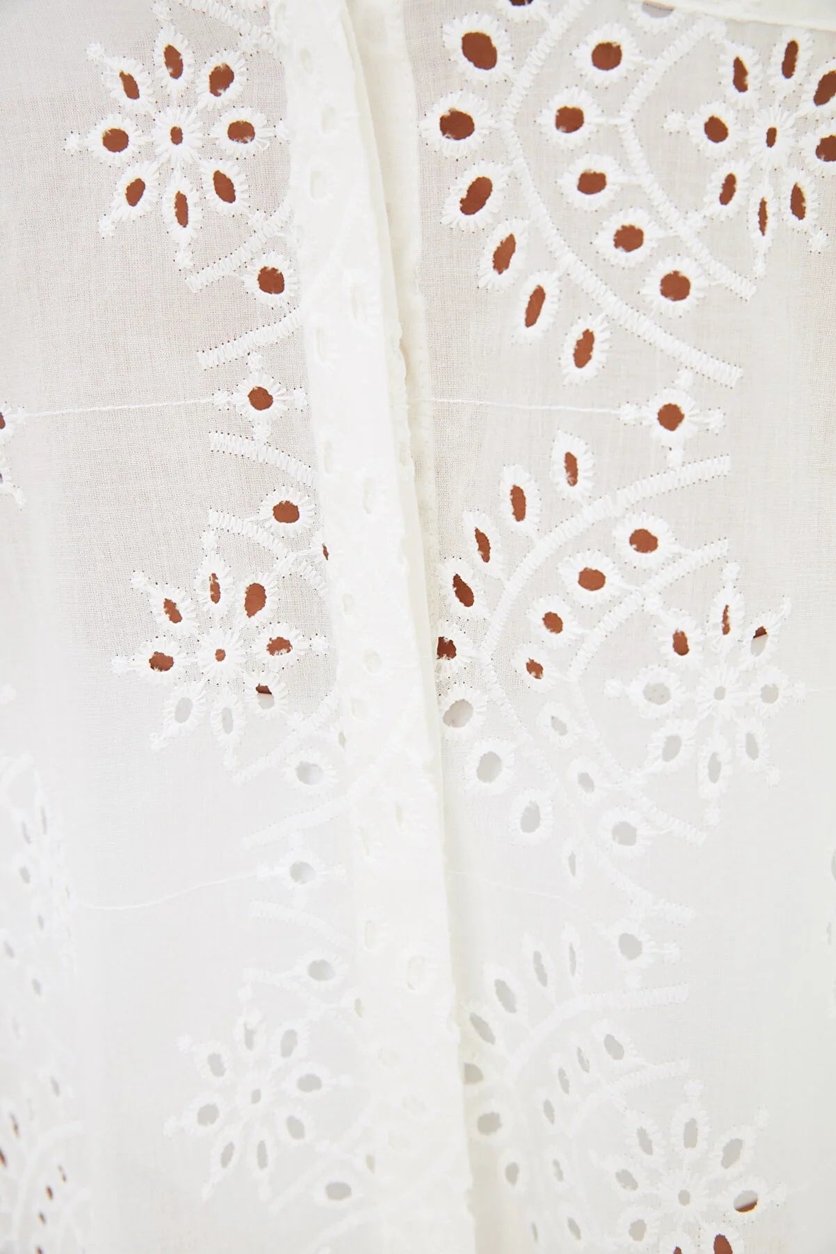 White Embroidered Shirt