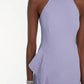 Lilac Volan Detailed Dress