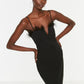 Black Otrish Detailed Dress