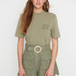 Sagaza Studio Khaki Wadding T-Shirt