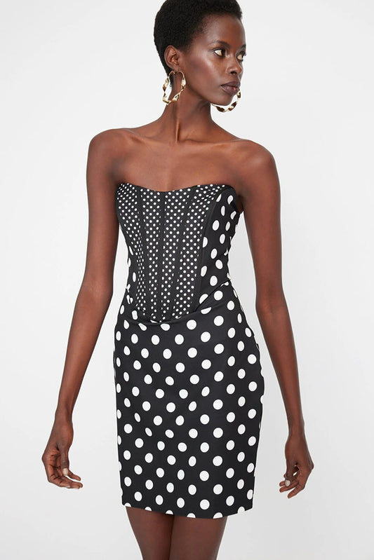 Polka Dot Patterned Underwire