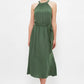 Khaki Belted Dress