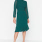 Green Ruffle Dress