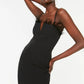 Black Otrish Detailed Dress