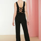 Black Knitted Jumpsuit