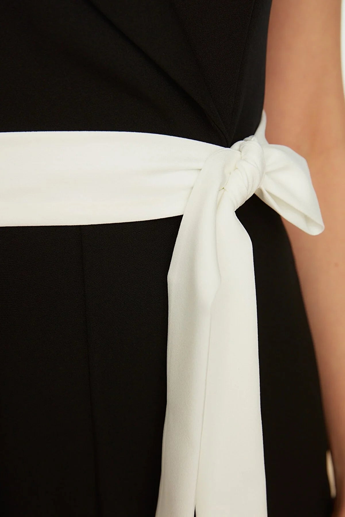 Black Belted Jumpsuit