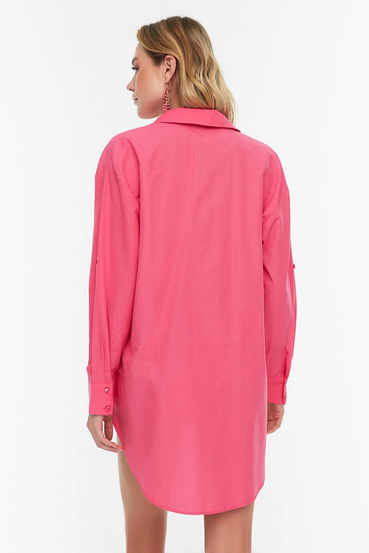 Pink Tunic Boy Beach Shirt