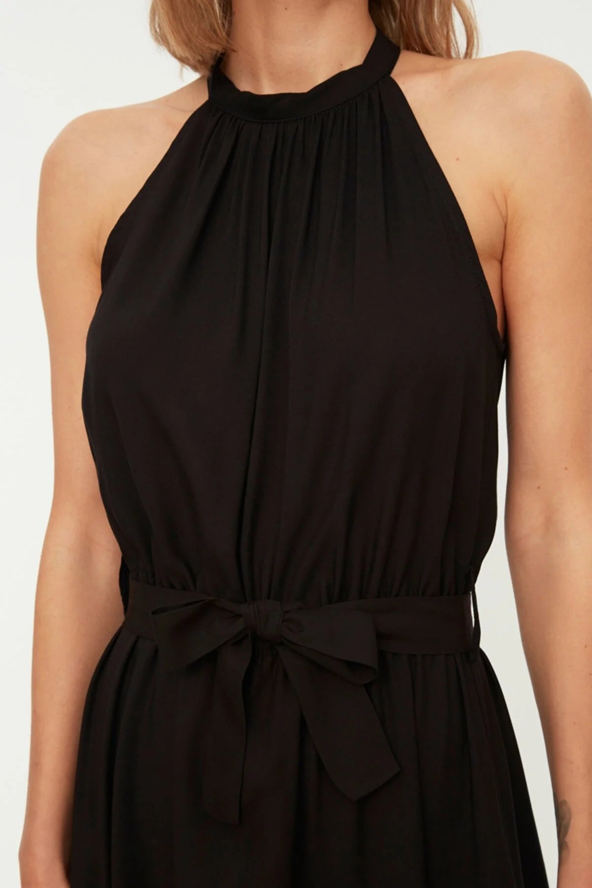 Black Belted Dress