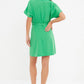Green Belted Dress