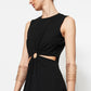 Black Ribbed Dress