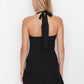 Black Low Back Dress
