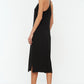 Black Halter Neck Dress