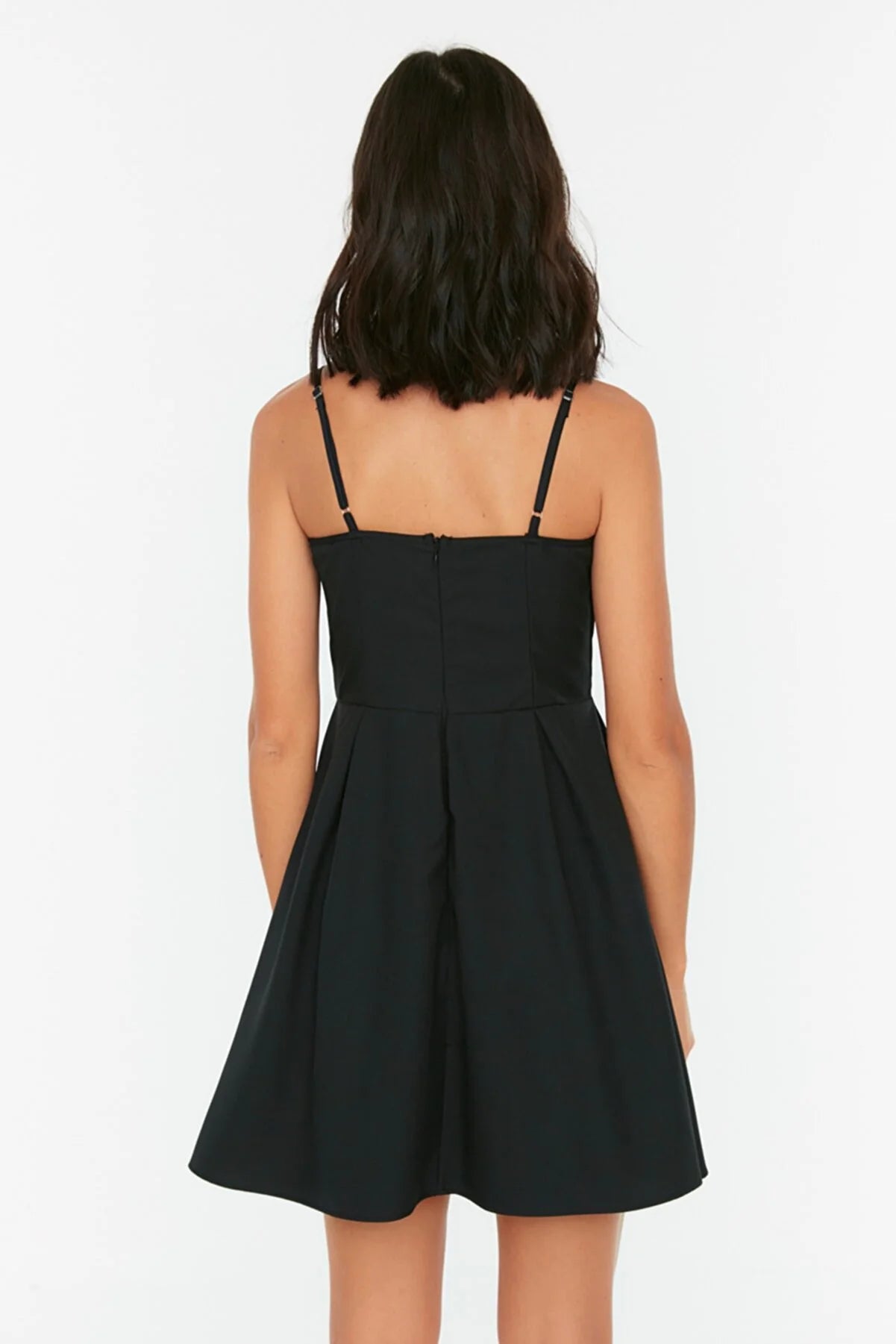 Black Ruffle Dress