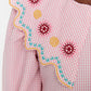 Pink Collar Detailed Shirt
