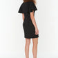 Black Sleeve Detailed Dress