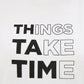 T-Shirt e thurur me stampa të bardha
